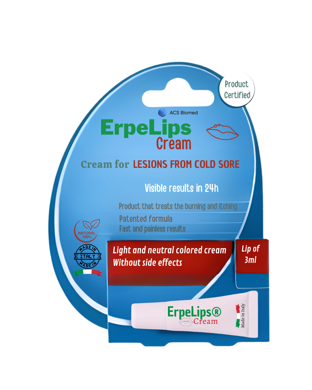 ErpeLips® Expands ACS Biomed's HSV Product Portfolio